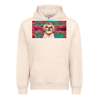 Sandshell Western Shih Tzu License Plate Design Urban Hoodie - JahusDesignShop