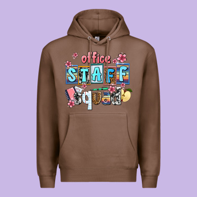Staff Squad Premium Hoodie Designed By Adodesignshop