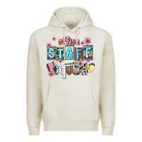 Oatmeal Heather staff squad Premium Hoodie - AdoDesignShop