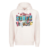 Pale Pink staff squad Premium Hoodie - AdoDesignShop