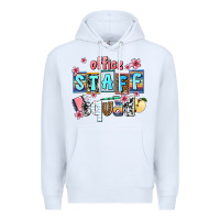 White staff squad Premium Hoodie - AdoDesignShop