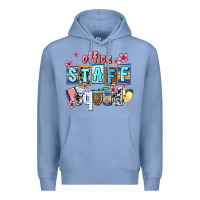 Colony Blue staff squad Premium Hoodie - AdoDesignShop