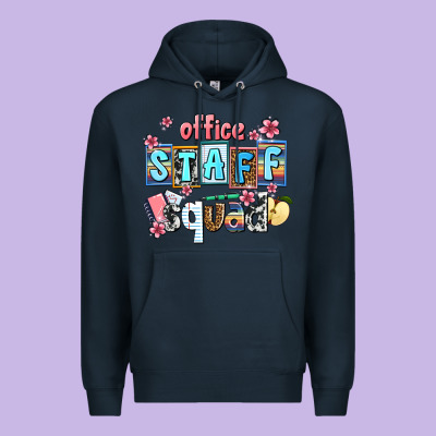 Staff Squad Premium Hoodie Designed By Adodesignshop