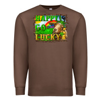 Chestnut Happy Go Lucky Goat Premium Sweatshirt - RanaPortraitStore