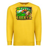 Lemon Happy Go Lucky Goat Premium Sweatshirt - RanaPortraitStore