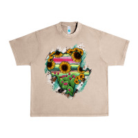 French Oak Durango State Of Mexico Map Urban Heavy Tee - RanaPortraitStore