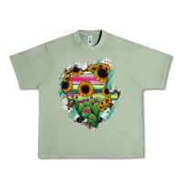 Oil Green Durango State Of Mexico Map Urban Heavy Tee - RanaPortraitStore
