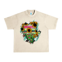 Sandshell Durango State Of Mexico Map Urban Heavy Tee - RanaPortraitStore