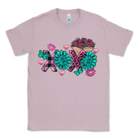 Lilac Xoxo Valentine's Day Turquoise Gem Classic Tee - FaDigitalArtStudio