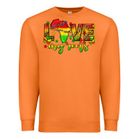 Carrot love my roots juneteenth Premium Sweatshirt - texasbilliewilder