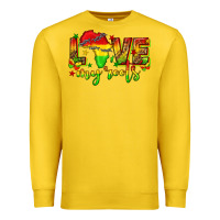 Lemon love my roots juneteenth Premium Sweatshirt - texasbilliewilder