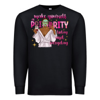 Black make yourself a priority today and everyday Premium Sweatshirt - texasbilliewilder