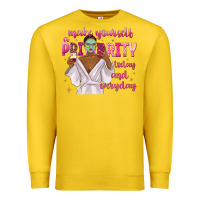 Lemon make yourself a priority today and everyday Premium Sweatshirt - texasbilliewilder