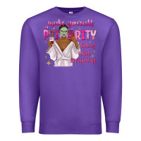 Purple make yourself a priority today and everyday Premium Sweatshirt - texasbilliewilder