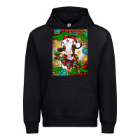 Black christmas cow air freshener Urban Hoodie - Artiststas