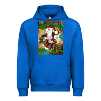 Cobalt christmas cow air freshener Urban Hoodie - Artiststas
