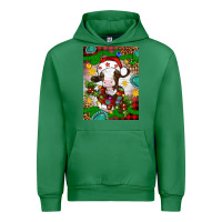 Emerald christmas cow air freshener Urban Hoodie - Artiststas