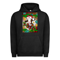 Pigment Black christmas cow air freshener Urban Hoodie - Artiststas
