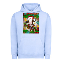 Pigment Grape Ice christmas cow air freshener Urban Hoodie - Artiststas