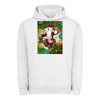 Pigment Lunar Rock christmas cow air freshener Urban Hoodie - Artiststas