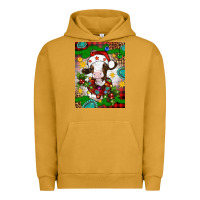Pigment Peanut Butter christmas cow air freshener Urban Hoodie - Artiststas