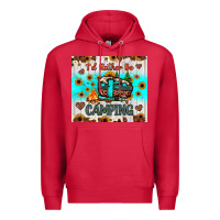 Cardinal i’d rather be camping Premium Hoodie - JahusDesignShop