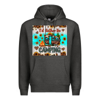 Charcoal Heather i’d rather be camping Premium Hoodie - JahusDesignShop