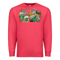 Cardinal koala coffee cups Premium Sweatshirt - Zillion Design Studio