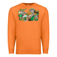 Carrot koala coffee cups Premium Sweatshirt - Zillion Design Studio