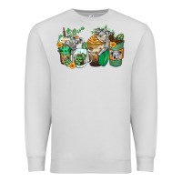 Dove Grey koala coffee cups Premium Sweatshirt - Zillion Design Studio