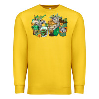 Lemon koala coffee cups Premium Sweatshirt - Zillion Design Studio