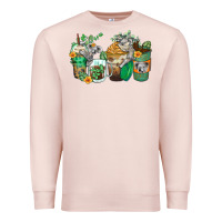 Pale Pink koala coffee cups Premium Sweatshirt - Zillion Design Studio