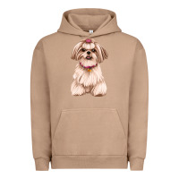 Pigment Burro Shih Tzu Dog Design Urban Hoodie - JahusDesignShop