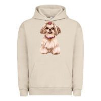 Pigment French Oak Shih Tzu Dog Design Urban Hoodie - JahusDesignShop