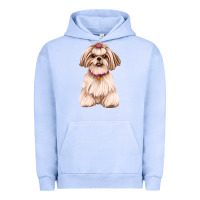 Pigment Grape Ice Shih Tzu Dog Design Urban Hoodie - JahusDesignShop