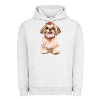Pigment Lunar Rock Shih Tzu Dog Design Urban Hoodie - JahusDesignShop