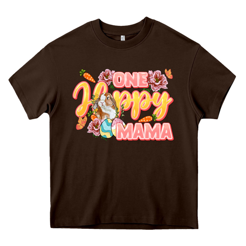One Hoppy Mama Mother's Day Heavy Core Tee by LillyAllenDesigns | Teevron