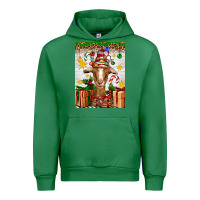 Emerald christmas goat air freshener Urban Hoodie - Artiststas