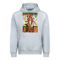 Heather Grey christmas goat air freshener Urban Hoodie - Artiststas