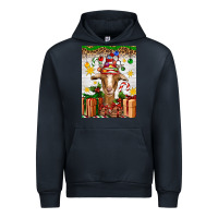 Navy christmas goat air freshener Urban Hoodie - Artiststas