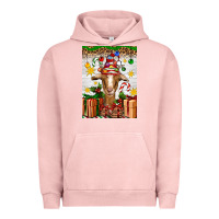 Pigment Salmon christmas goat air freshener Urban Hoodie - Artiststas