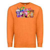Carrot hippie coffee cups Premium Sweatshirt - Zillion Design Studio