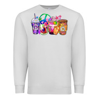 Dove Grey hippie coffee cups Premium Sweatshirt - Zillion Design Studio