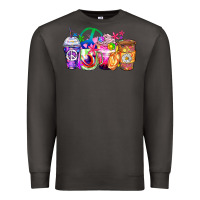 Smoke hippie coffee cups Premium Sweatshirt - Zillion Design Studio