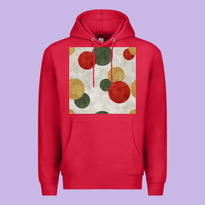 Christmas Points Seamless Pattern Premium Hoodie Designed By Bundleandbundleshop