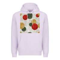Lilac christmas points seamless pattern Premium Hoodie - BundleAndBundleShop