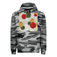 Slate Camo christmas points seamless pattern Premium Hoodie - BundleAndBundleShop