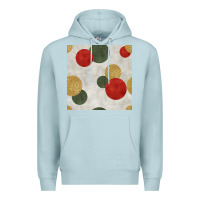Blue Mist christmas points seamless pattern Premium Hoodie - BundleAndBundleShop