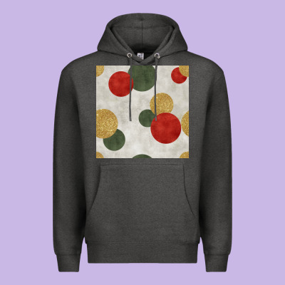 Christmas Points Seamless Pattern Premium Hoodie Designed By Bundleandbundleshop