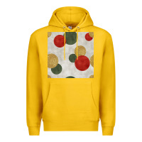 Lemon christmas points seamless pattern Premium Hoodie - BundleAndBundleShop